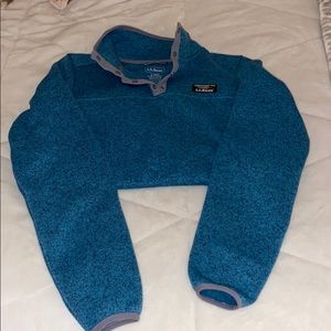 L.L. BEAN half button